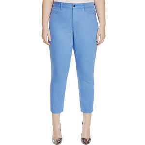 Blue Stretch Slimming Fit Relaxed Ankle Jeans NEW w/ Tags NYDJ Plus Sizes